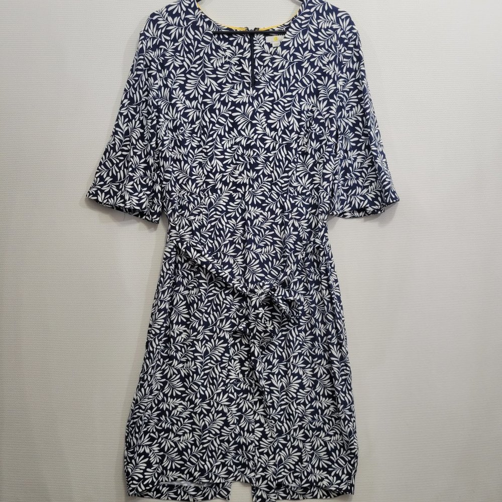 Boden Soft Lightweight Casual Dress with Belt size 12